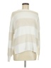 Moon & Madison Stripes Ivory Pullover Sweater Size M - photo 1