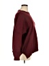 Fashion Solid Burgundy Pullover Sweater Size XL - photo 4