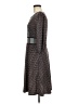 Max Studio Print Brown Casual Dress Size M - photo 5