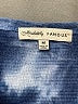 Absolutely Famous Tie-dye Blue Short Sleeve Blouse Size M - photo 7