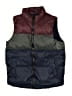 Old Navy 100% Nylon Color Block Burgundy Vest Size 8 - photo 1
