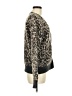 Dress Forum Animal Print Brown Cardigan Size M - photo 4