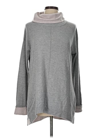 Joan Vass Turtleneck Sweater (view 1)
