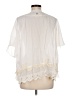 Twin-Set Ivory 3/4 Sleeve Blouse Size M - photo 2