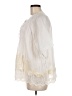Twin-Set Ivory 3/4 Sleeve Blouse Size M - photo 5