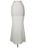 Shein Chevron-herringbone Gray Ivory Casual Skirt Size L - photo 2