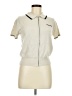 basic equipment Ivory Short Sleeve Blouse Size M - photo 1