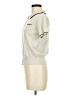 basic equipment Ivory Short Sleeve Blouse Size M - photo 5