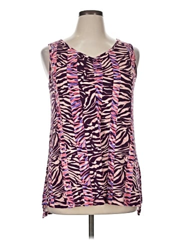Logo Layers Sleeveless Blouse (view 1)