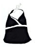 Lands' End Color Block Black Swimsuit Top Size S - photo 1