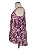 Logo Layers Purple Sleeveless Blouse Size XL - photo 5