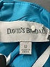 David's Bridal 100% Polyester Blue Cocktail Dress Size 12 - photo 7