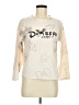 Assorted Brands Ivory Long Sleeve T-Shirt Size M - photo 1
