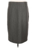 Ann Taylor LOFT Houndstooth Gray Formal Skirt Size L - photo 2