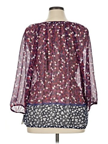 Liz Claiborne 3/4 Sleeve Blouse (view 2)