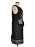 Spiegel Graphic Black Cocktail Dress Size 14 - photo 4
