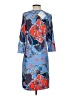 Gretchen Scott Designs Print Blue Casual Dress Size XS - photo 2