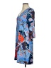 Gretchen Scott Designs Print Blue Casual Dress Size XS - photo 5