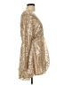 Boohoo 100% Polyester Gold Cocktail Dress Size 10 - photo 4