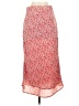 Lulus 100% Polyester Floral Red Pink Casual Skirt Size S - photo 1
