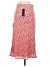 Lulus 100% Polyester Floral Red Pink Casual Skirt Size S - photo 2