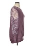 Oddi Purple Long Sleeve Top Size 1X - photo 4