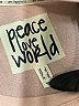 Peace Love World Pink Pullover Sweater Size L - photo 7