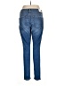 Express Solid Blue Jeans Size 14 - photo 2