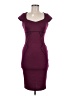 ASOS Solid Burgundy Cocktail Dress Size 6 - photo 1