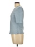 Status by Chenault Blue Short Sleeve Top Size L - photo 5