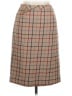 Pendleton 100% Virgin Wool Plaid Tan Wool Skirt Size 12 - photo 1