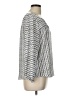 Ann Taylor LOFT Silver 3/4 Sleeve Blouse Size L - photo 4
