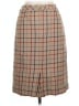 Pendleton 100% Virgin Wool Plaid Tan Wool Skirt Size 12 - photo 2
