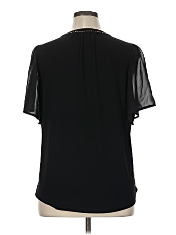 Belldini Short Sleeve Blouse (view 2)