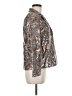 Bamboo Traders 100% Polyester Metallic Silver Gray Blazer Size M - photo 4