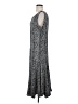 Forever Animal Print Gray Casual Dress Size 4 - photo 5