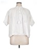 Assorted Brands 100% Viscose White Short Sleeve Blouse Size XL (estimated) - photo 1