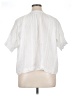 Assorted Brands 100% Viscose White Short Sleeve Blouse Size XL (estimated) - photo 2