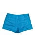 Alice + Olivia Solid Blue Shorts Size 6 - photo 2