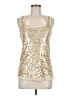 Eyeshadow Gold Sleeveless Top Size M - photo 1