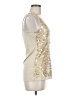Eyeshadow Gold Sleeveless Top Size M - photo 4