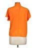 Laura & Jayne 100% Polyester Orange Short Sleeve Top Size 10 - photo 2