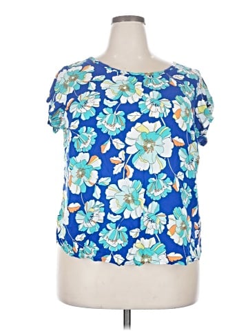 Stylus Short Sleeve Blouse (view 1)