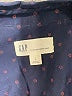 Gap 100% Cotton Polka Dots Black Long Sleeve Button-Down Shirt Size L - photo 7