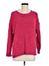 J.Crew Solid Pink Pullover Sweater Size M - photo 1
