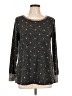 Le Lis Polka Dots Black Pullover Sweater Size L - photo 1
