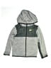 Nike 100% Polyester Gray Zip Up Hoodie Size 6 - photo 1