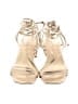 Loeffler Randall Gold Sandals Size 9 1/2 (X-wide) - photo 2
