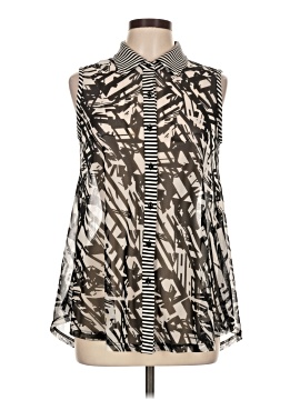 Joseph Ribkoff Sleeveless Button-Down Shirt (view 1)
