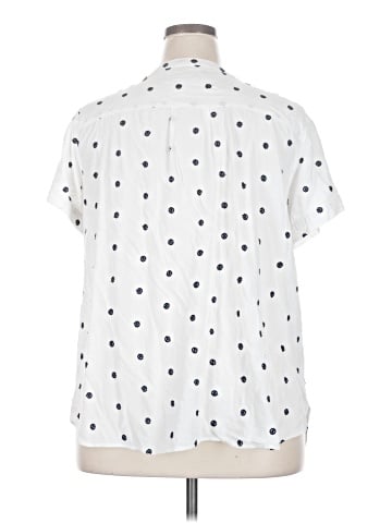 Ann Taylor LOFT Short Sleeve Blouse (view 2)
